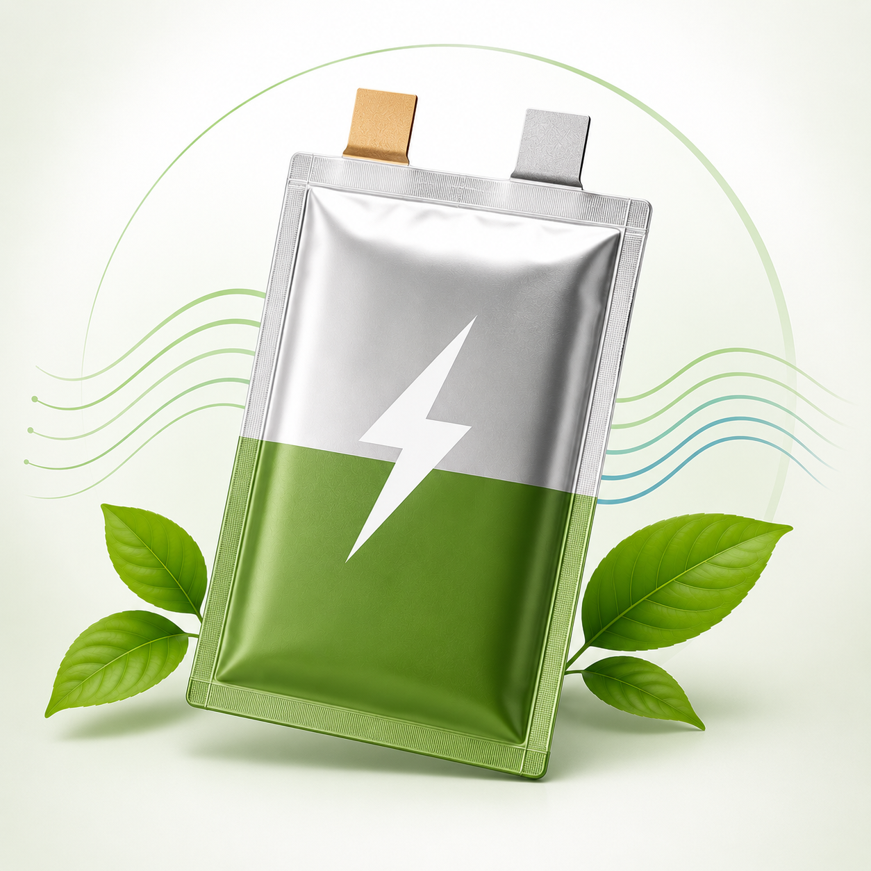 Flexible battery packaging