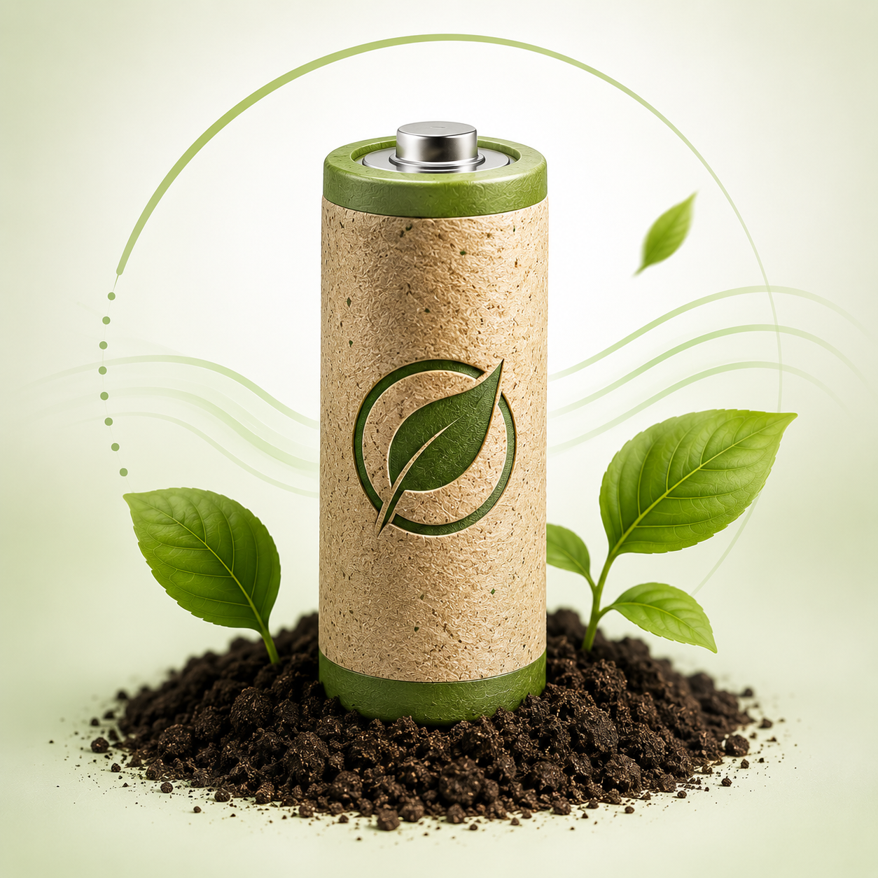 Compostable batterys