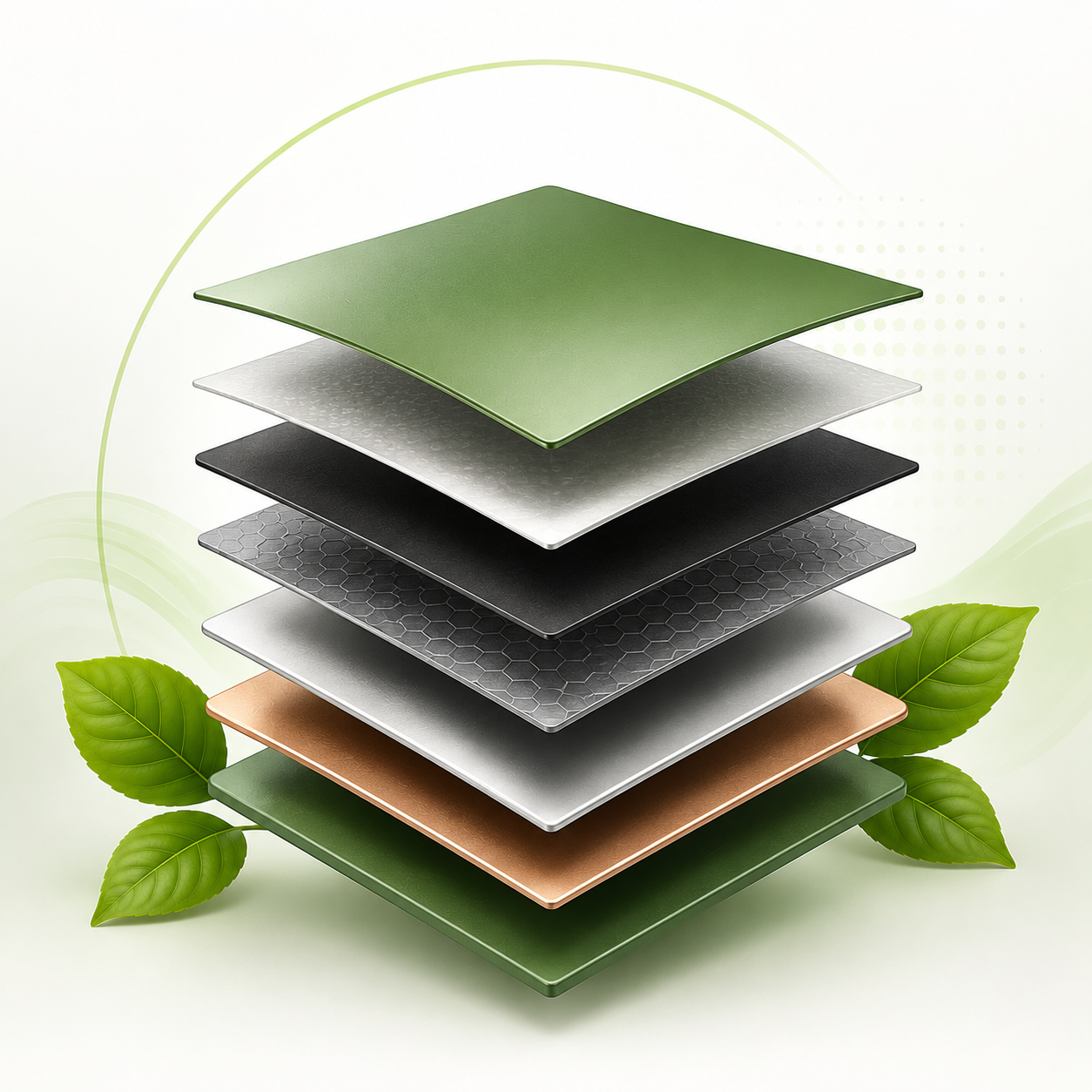 Multilayered battery packaging