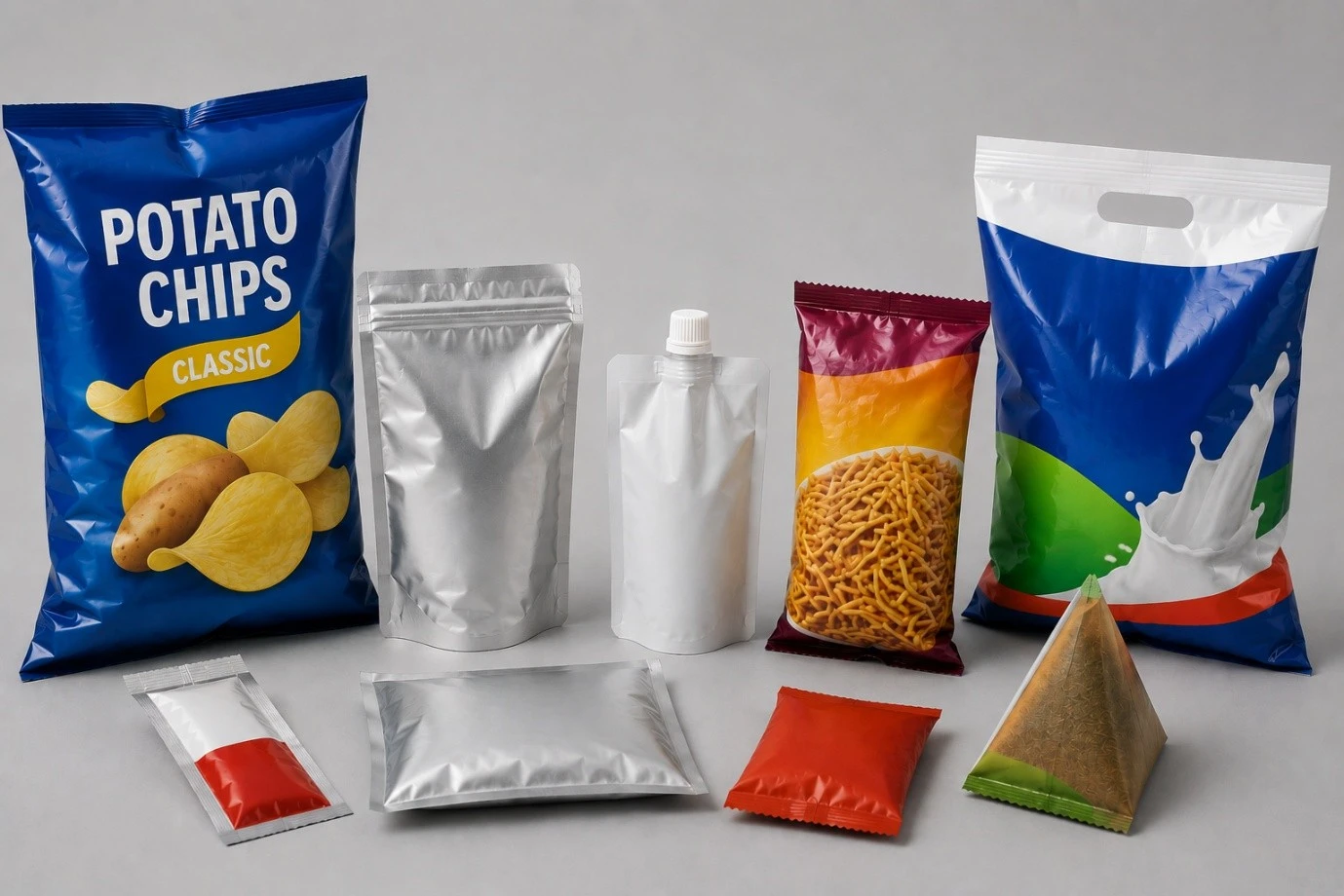 Multilayered plastic packaging
