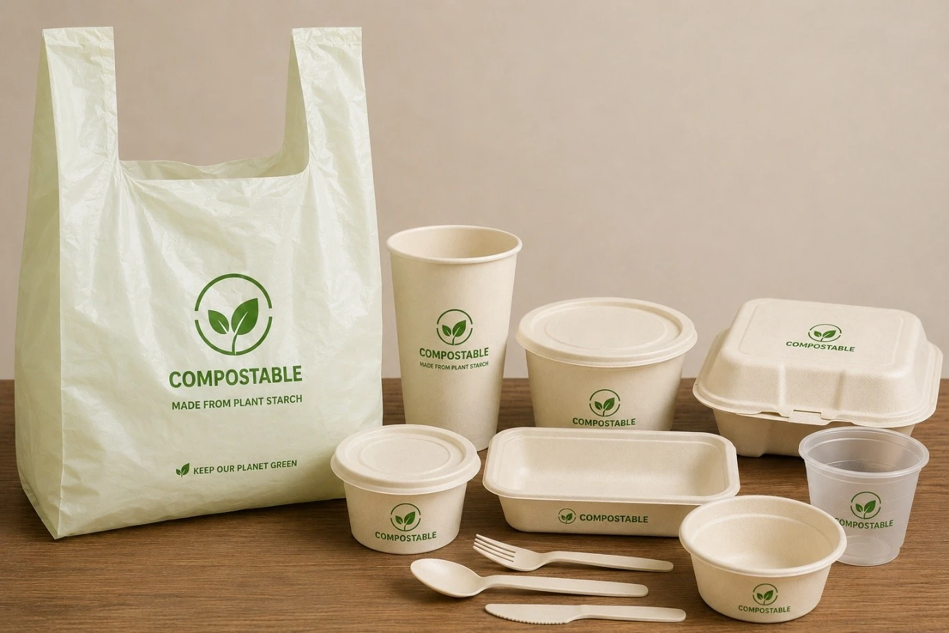 Compostable plastics